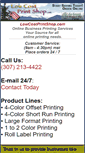 Mobile Screenshot of lowcostprintshop.com